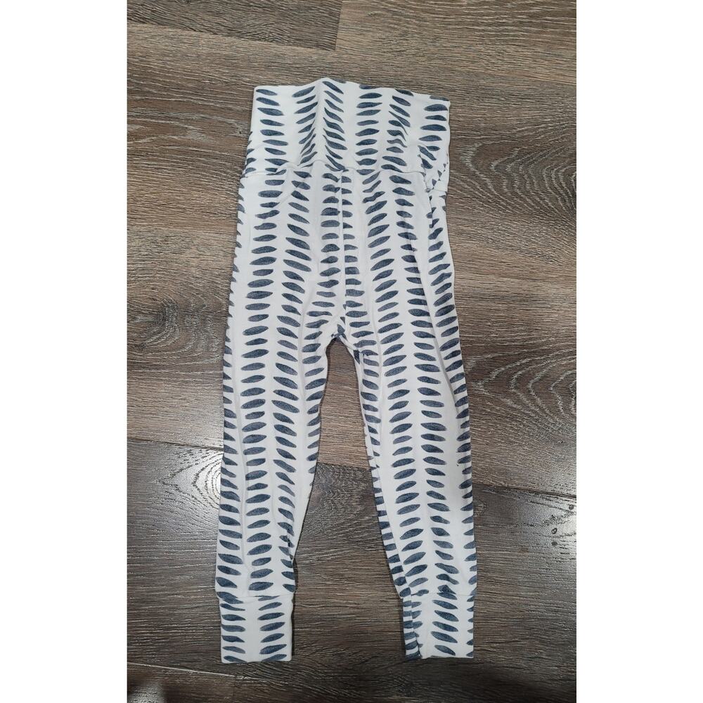Lou Lou Baby Bamboo Pants size 12-24 months Tie Dye Blue #8